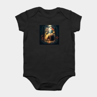 Camping Adventure in the Forest, Bear Baby Bodysuit